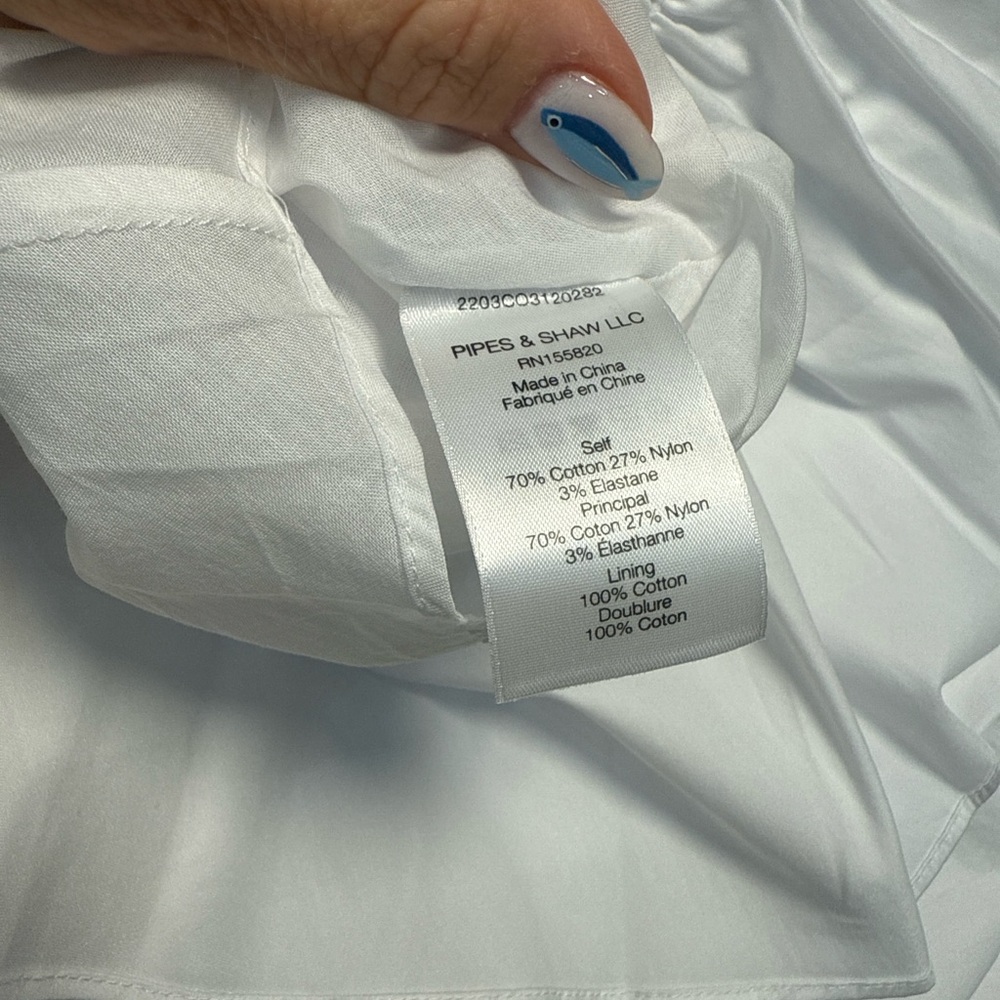 Veronica Beard Iker Dress – White, Size 0
🤍 NWT | $498 Retail - Picture 3 of 6